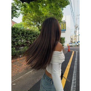 Áo ôm lệch vai dài tay M229
