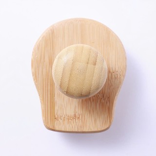 Lược Gội Đầu Silicon Tay Cầm Gỗ Sồi Cao Cấp Giảm Rụng Tóc Giúp Kích Thích Mọc Tóc Hiệu Quả - Lược Gội Dưỡng Sinh Loại 1