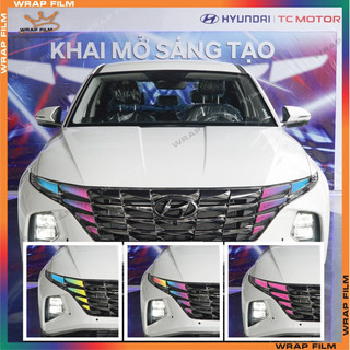 Decal dán đổi màu đèn Tucson 2022-2023