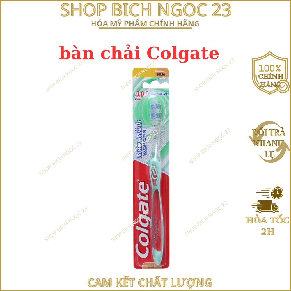 Bộ 3 bàn chải Colgate SlimSoft Deep Clean sạch sâu hiệu quả