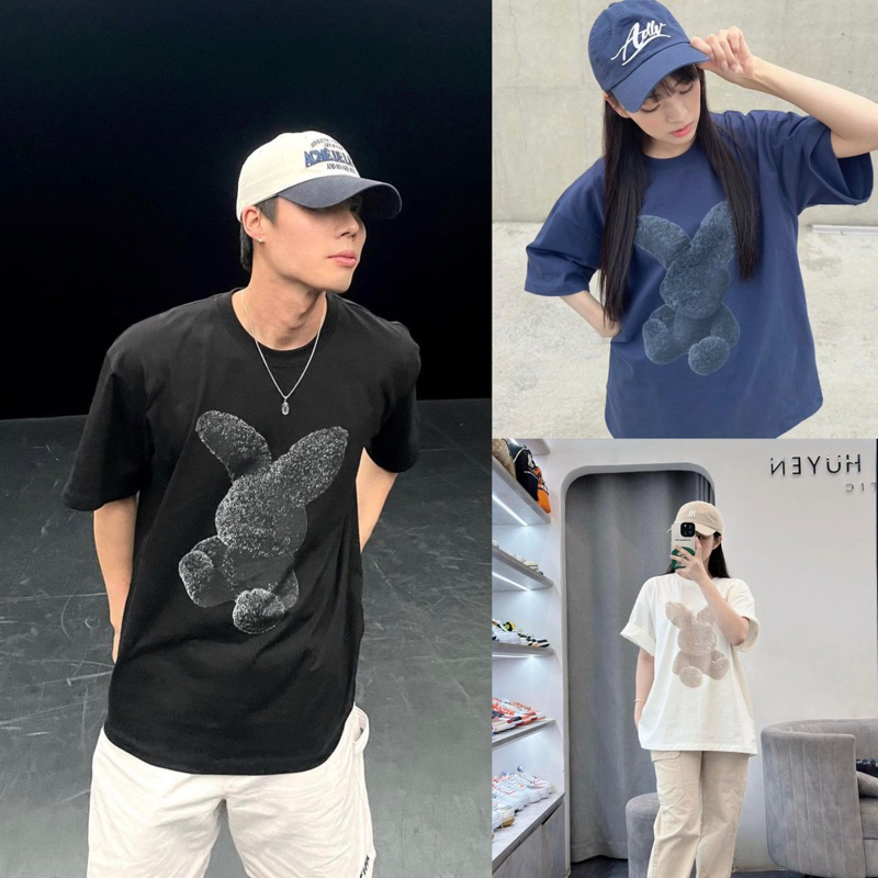 [HÀNG CHÍNH HÃNG] ÁO THUN ADLV FUZZY RABBIT - DRAGON UNISEX NAM NỮ ...