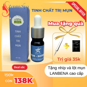 Serum thảo dược giảm mụn, mờ thâm 7 ngày Zenmy spa (Tinh chất trị mụn)