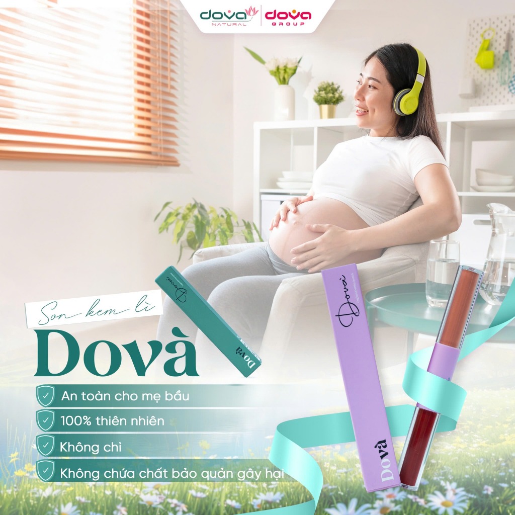 Son lì kèm 2 đầu thuần chay DoVà chính hãng Dova Group Say đắm mọi ánh nhìn