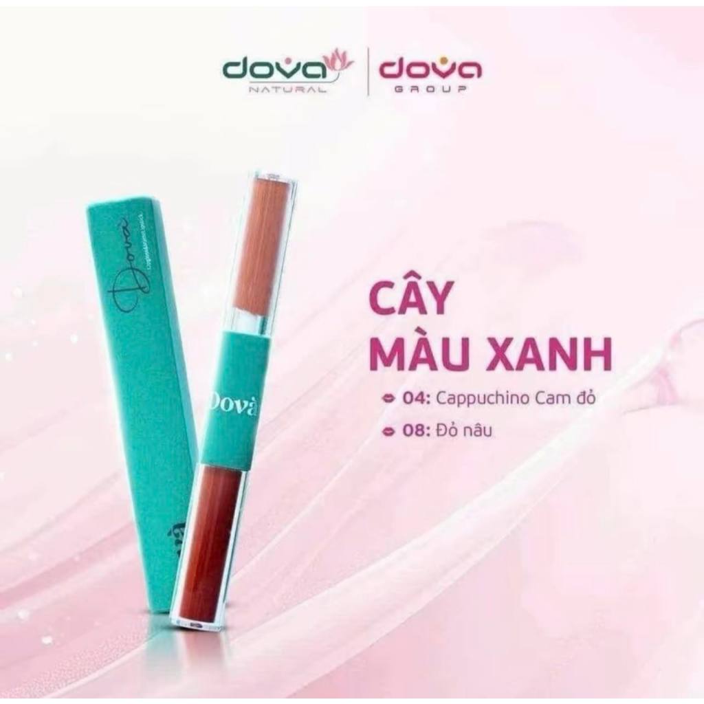 Son lì kèm 2 đầu thuần chay DoVà chính hãng Dova Group Say đắm mọi ánh nhìn