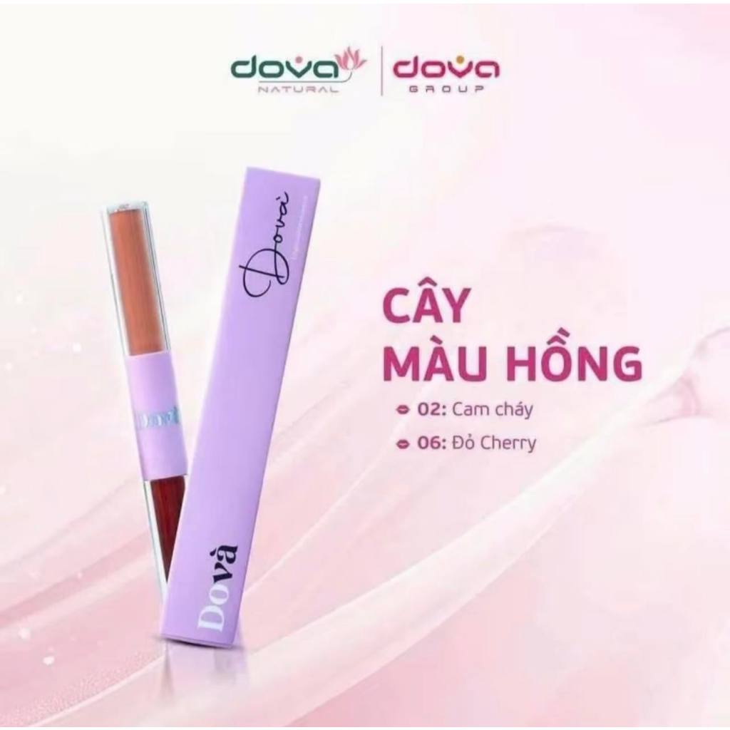 Son lì kèm 2 đầu thuần chay DoVà chính hãng Dova Group Say đắm mọi ánh nhìn