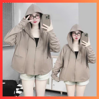 Áo chống nắng Nữ, Chất UMI Hàn dày dặn cản tia UV mới nhất