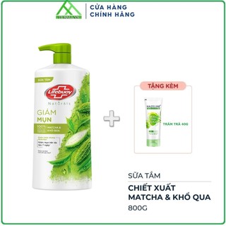Sữa tắm Lifebuoy Detox Matcha Khổ Qua 800g