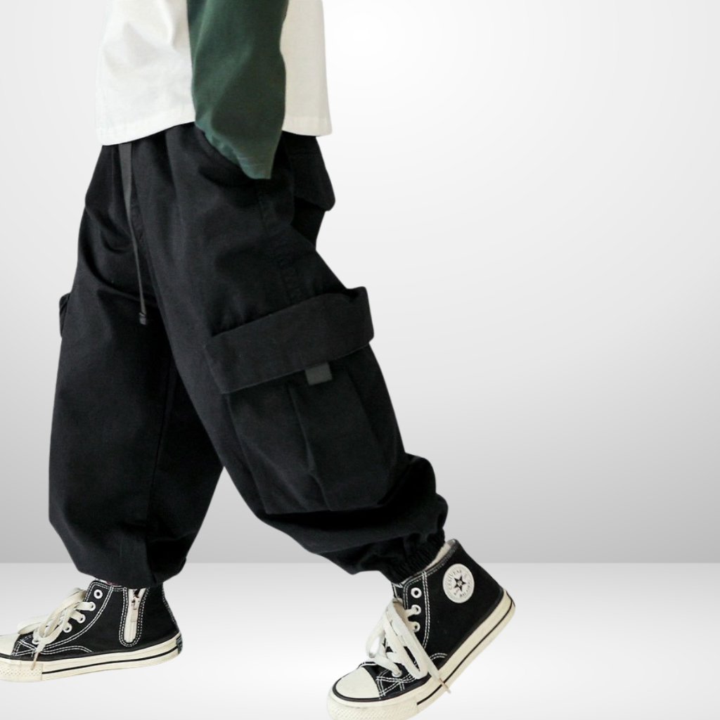 Quần Kaki túi hộp, Phong Cách hip hop Đường Phố Cho Bé Trai, Bé Gái | JJ Kids Fashion