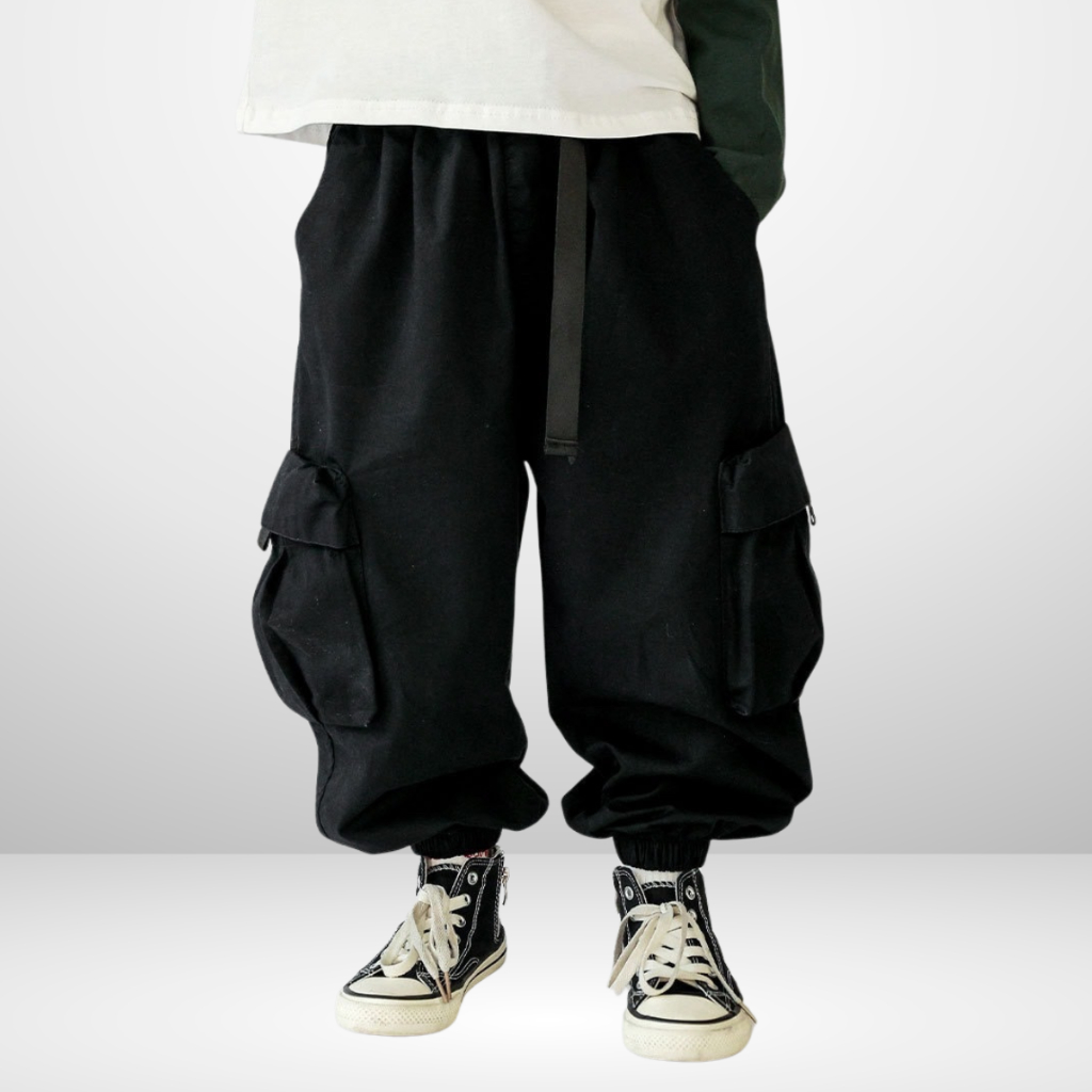Quần Kaki túi hộp, Phong Cách hip hop Đường Phố Cho Bé Trai, Bé Gái | JJ Kids Fashion