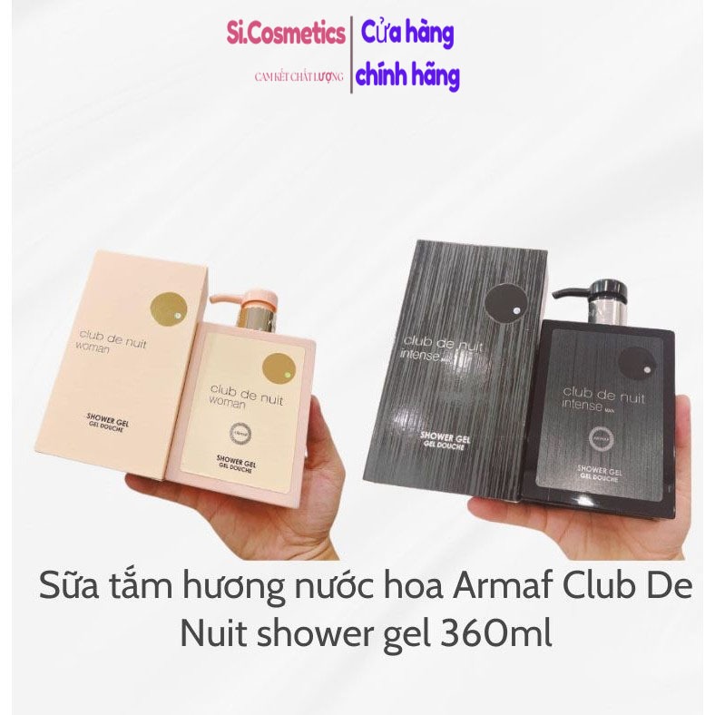 Sữa tắm hương nước hoa Armaf Club De Nuit shower gel 360ml