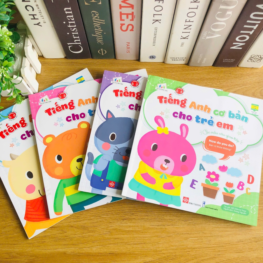 Ảnh Sách - Tiếng Anh cơ bản cho trẻ em - Dành cho bé từ 3 đến 9 tuổi 3
