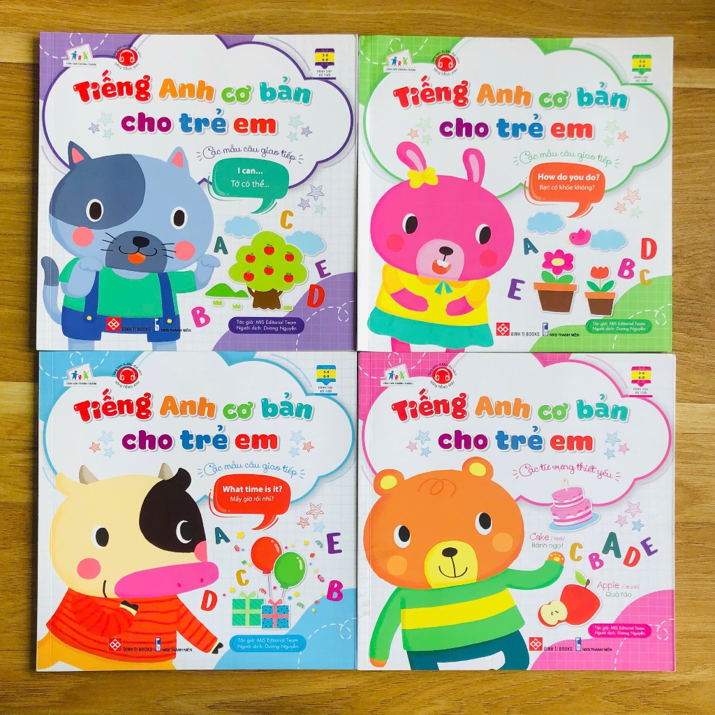 Ảnh Sách - Tiếng Anh cơ bản cho trẻ em - Dành cho bé từ 3 đến 9 tuổi 2