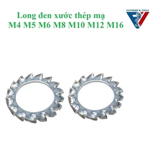 M4-M16 Long đen gai , long đen xước thép mạ