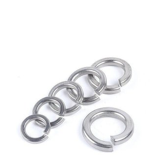 (INOX201) 50 cái M3-M12 Long đen vênh M3,-M12 INOX201