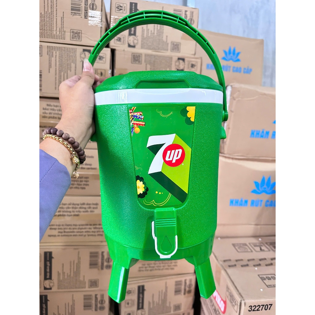 THÙNG ĐÁ 6L CÓ VÒI MIRINDA