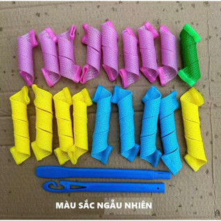 Lô Uốn Tóc Thông Minh, Lò Xo Uốn Tóc Nam, Trục Uốn Xoăn Layer Magic Perm Rollers