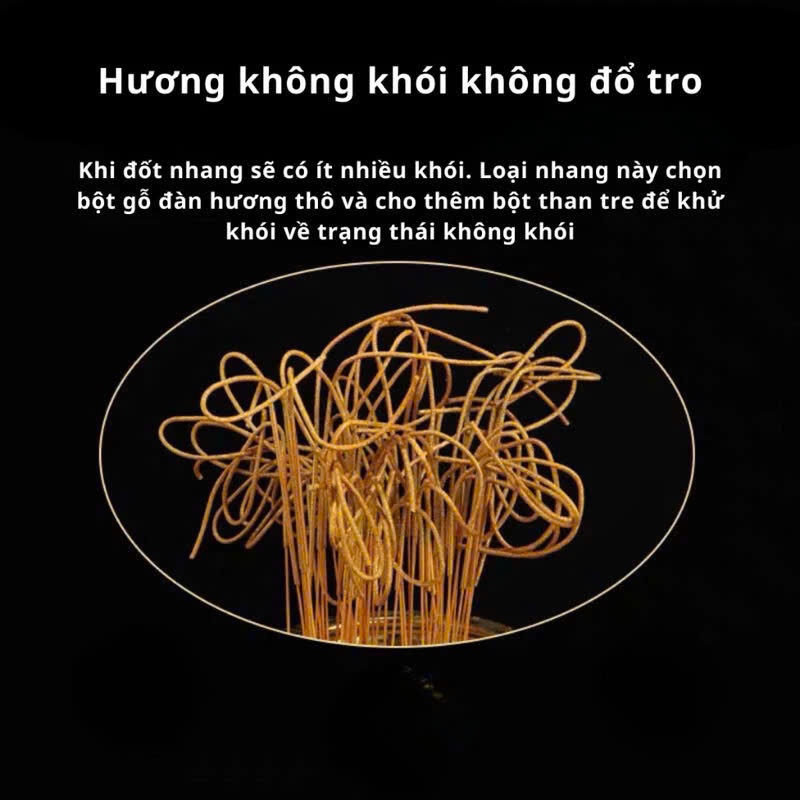 NHANG THƠM THÁI CHIÊU TÀI.LỘC KÈM HỘP 500 CÂY 32CM