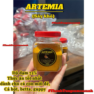 ARTEMIA SẤY KHÔ - thức ăn tốt nhất dành cho cá mới đẻ, cá con 20-200g.