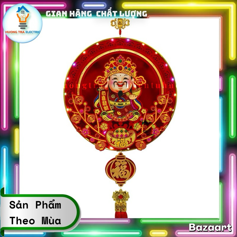 [Hàng loại 1] LIỄN NHUNG ÔNG THẦN TÀI CÓ ĐÈN KHÔNG LẮC- Sang Trọng & Ý Nghĩa – Kêu Gọi Tài Lộc Cho Gia Chủ