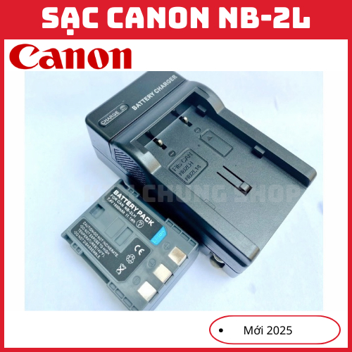 Bộ Sạc Pin thay thế Canon NB-2L/2LH cho Canon S80, S70, S50, S60, G7 ...