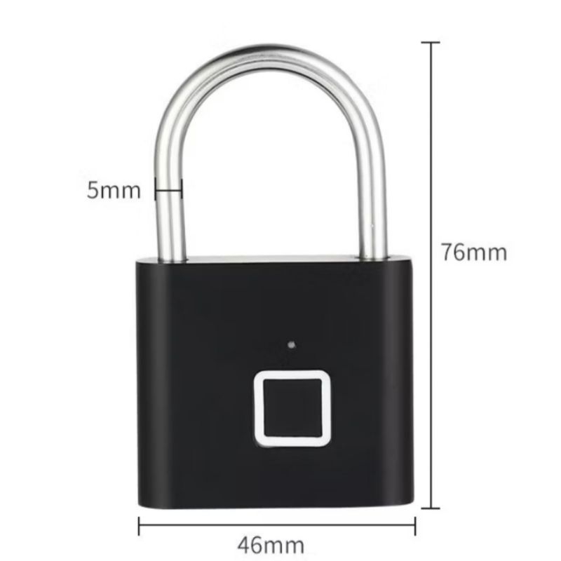[KHOÁ BALO/KHOÁ LOCKER]Khoá vân tay balo vali hành lý nhỏ gọn thông minh tiện lợi/khoá tủ/khoá cửa