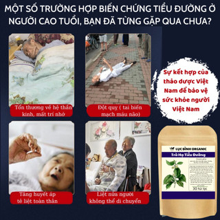 Trà Thảo Mộc An Đường - Giải Pháp Hỗ Trợ Cân Bằng Chỉ Số Cơ Thể Tự Nhiên Lụcbìnhorganic - Bịch 30 Túi Lọc