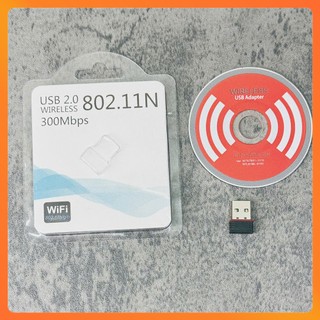 USB WiFi Chuẩn 802.11n Không Anten 150Mbps – Bộ Thu Sóng Không Dây Mini Cổng USB 2.0 Cho PC Laptop