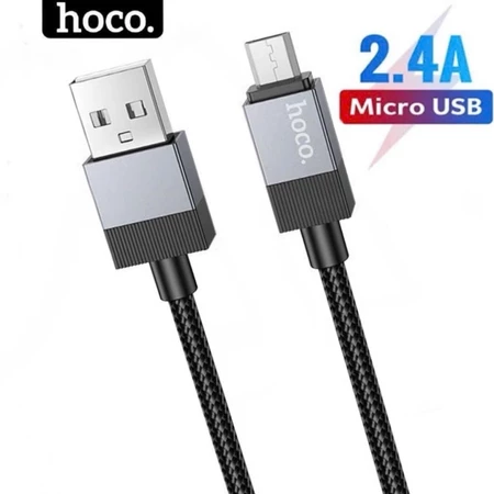 Dây sạc nhanh micro usb chính hãng hoco Cáp sạc 2.4a micro 110 dùng cho andoird đời cũ samsung vivo xiaomi ....vv