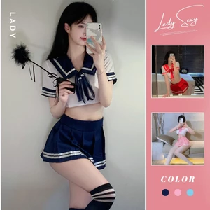 Váy ngủ nữ cosplay cô thủy thủ sexy quyến rũ, Đồ Ngủ nữ hóa thân cô thủy thủ siêu gợi cảm DN13