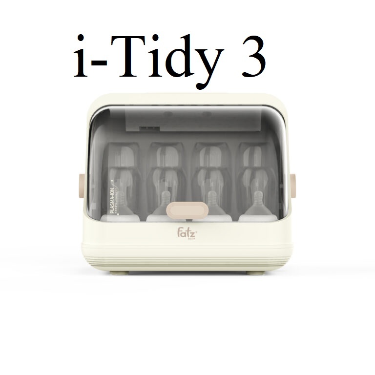 Máy úp bình sữa (tiệt trùng/sấy khô/khử mùi/bảo quản) UVC  PLASMA Fatzbaby i-Tidy 3 FB4602HB