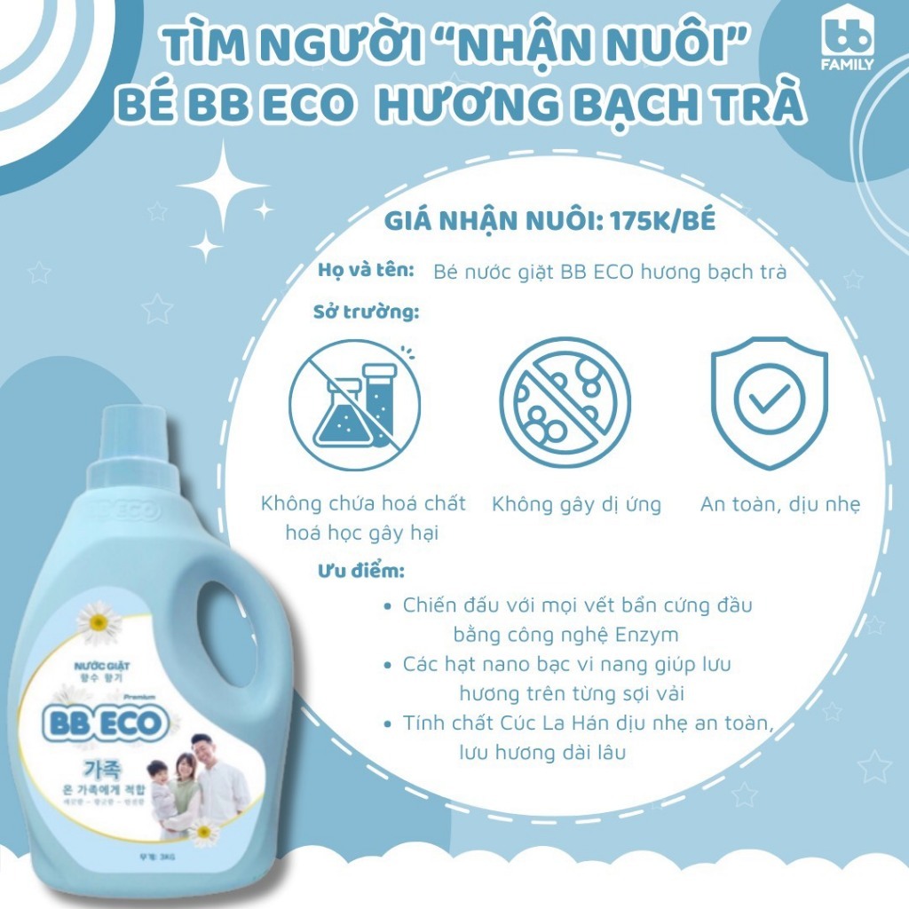 Chất lượng Nước Giặt Hữu Cơ Cho Bé Tiêu Chuẩn