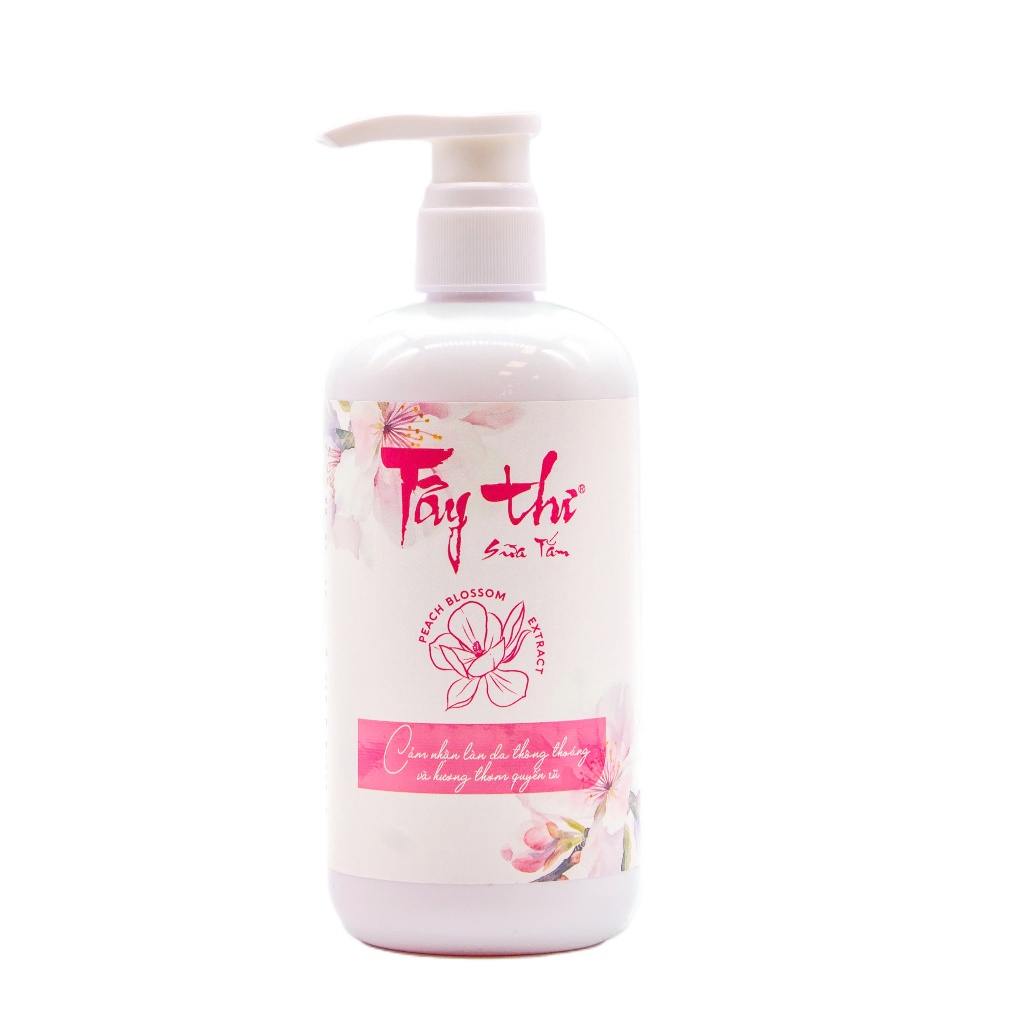 Ảnh Mua 1 Sữa tắm Tây Thi 480ml (Hoa Anh Đào) dành cho da mụn, nhạy cảm Tặng 1 Sữa tắm Thái Dương 7 Plus Gold 50g 2