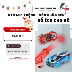Ô tô leo tường loại xịn, điều khiển từ xa bằng súng laze RedTech 3 chế độ - Pin Lithium tích hợp