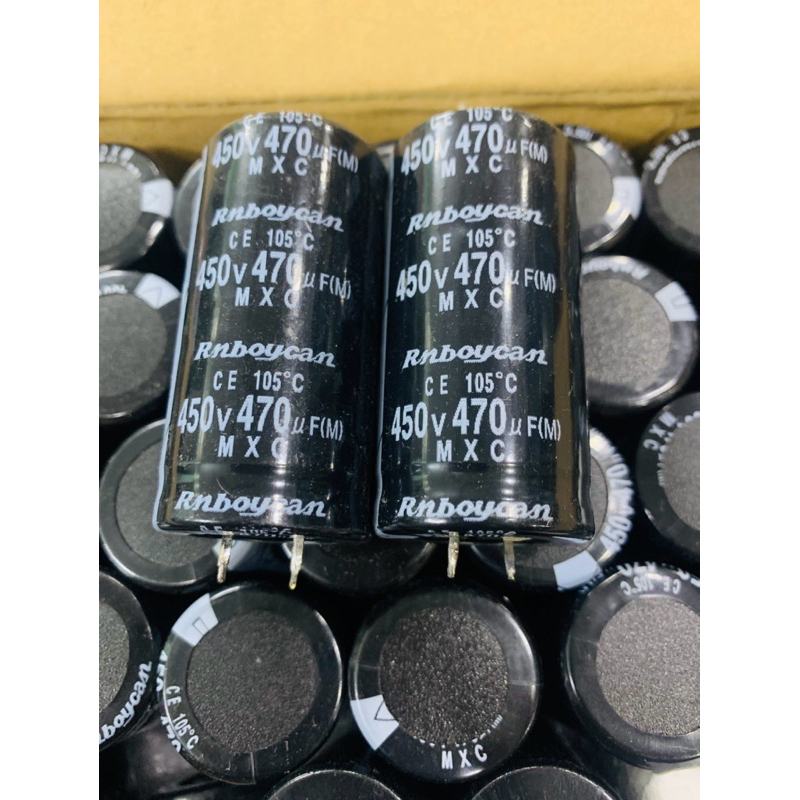 Set 2 con Tụ 470/450V Rubycon đen size (30x60) | Shopee Việt Nam