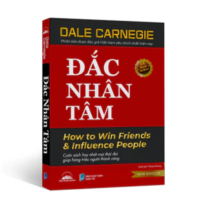 Sách - Đắc Nhân Tâm - Khổ Lớn, Tái Bản 2024 (Bìa Đỏ)