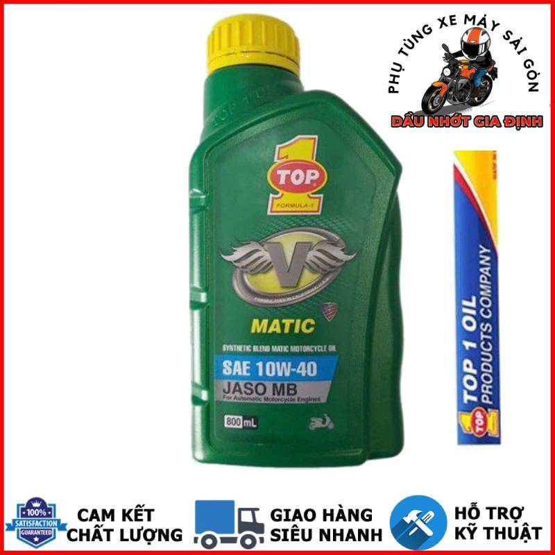 Nhớt xe ga TOP 1 Matic 10W40 nhập khẩu Indonesia | Shopee Việt Nam