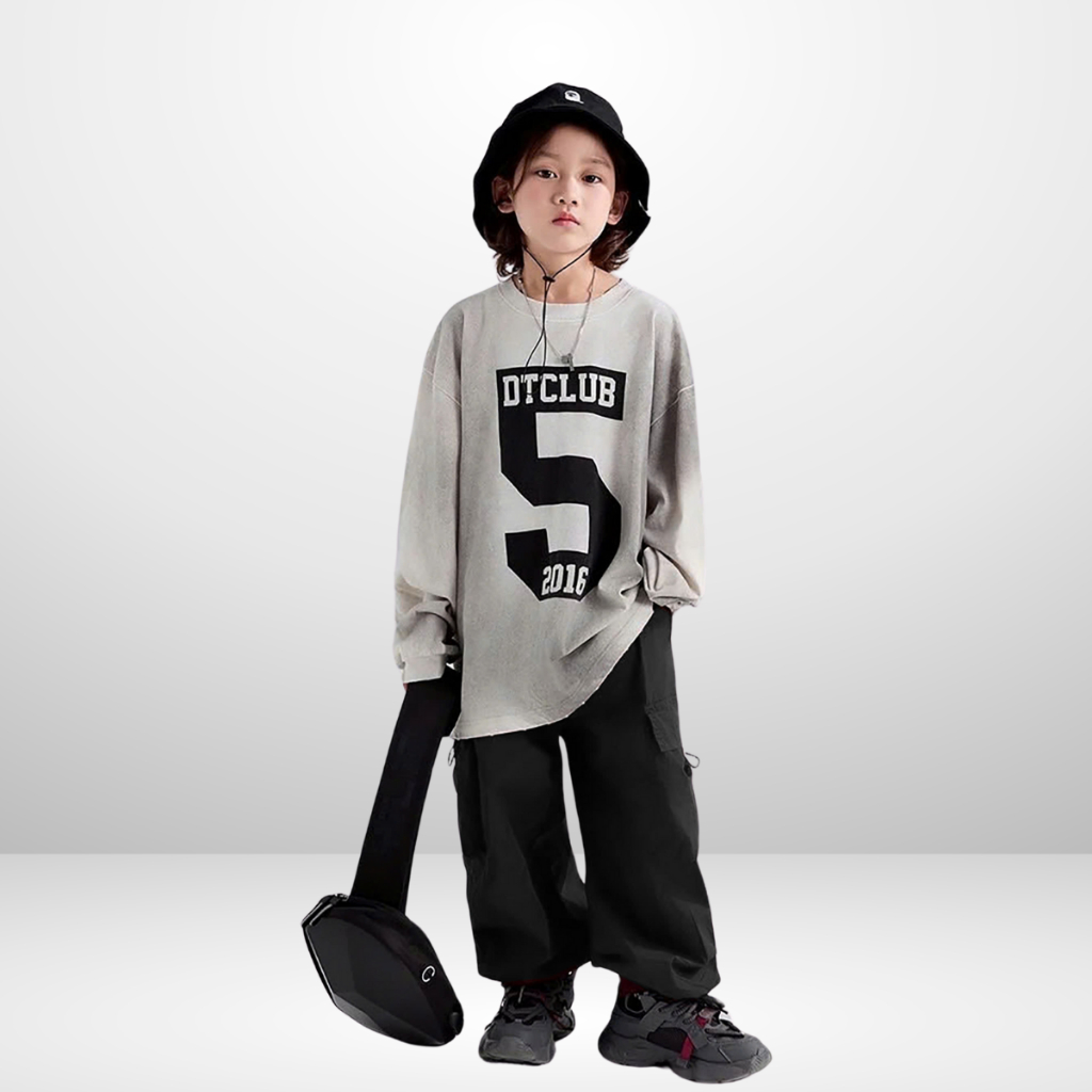 Quần Kaki túi hộp, Phong Cách hip hop Đường Phố Cho Bé Trai, Bé Gái | JJ Kids Fashion
