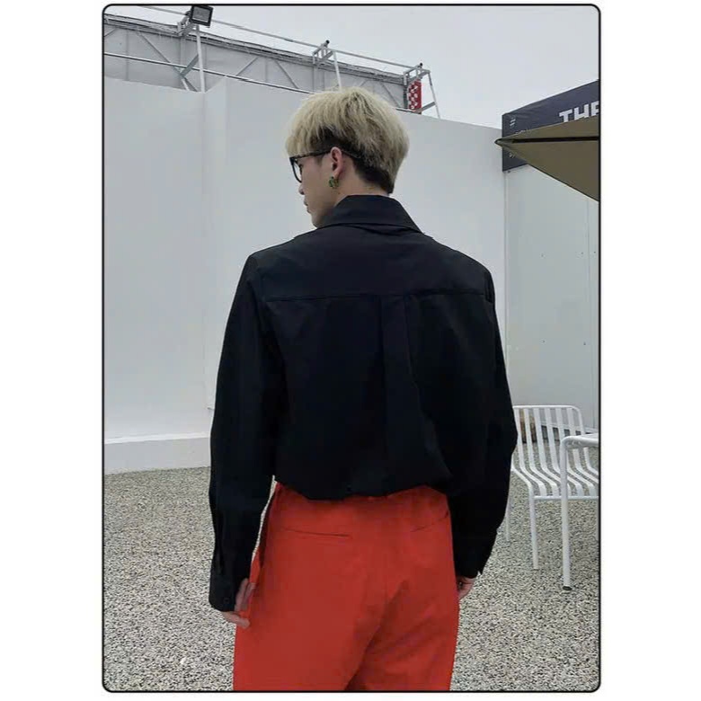 Áo Sơ mi Tay dài Style LITH & LITH PLUS ICVCVNI Unisex Menwear
