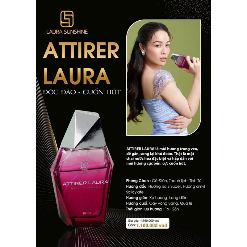 [ 20ml ] Nước Hoa Nhật Kim Anh No 6.7.8.9.10 Chai 20ml Laura Paris