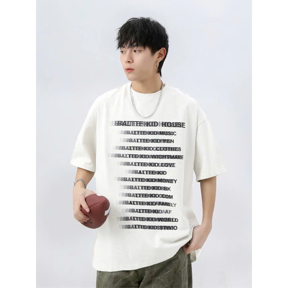 Áo thun Stee Cổ tròn BATTLE KIDS Localbrand ICVCVNI Unisex Menwear