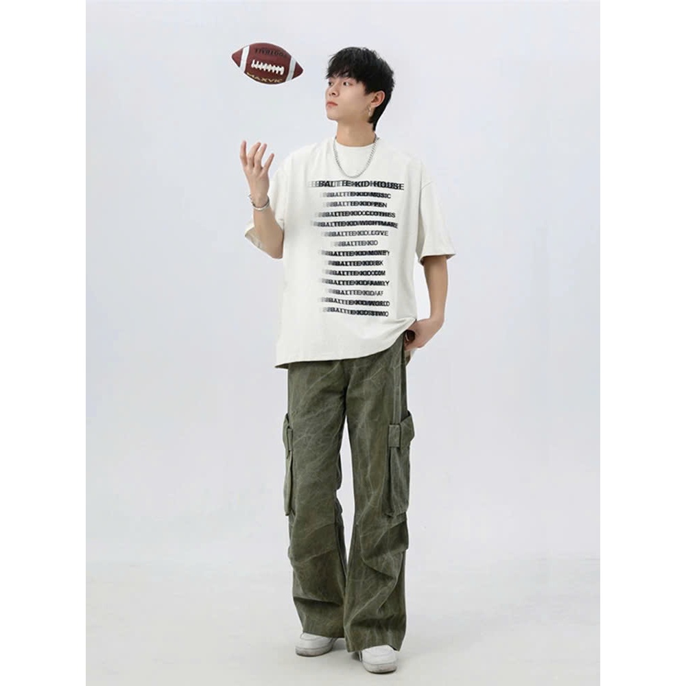 Áo thun Stee Cổ tròn BATTLE KIDS Localbrand ICVCVNI Unisex Menwear