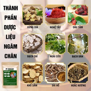Ngâm chân thảo độc bài hàn Fengcha giúp đào thải độc tố và hàn khí tích tụ lâu ngày trong cơ thể bịch 15 túi lọc