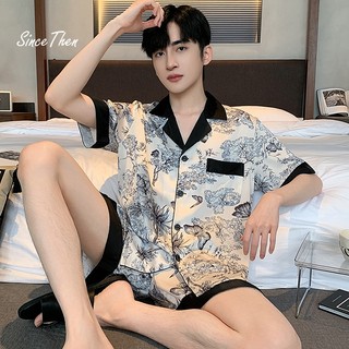 Bộ đồ ngủ nam giới, bộ đồ ngủ pijama nam ngắn tay mặc nhà - Since Then