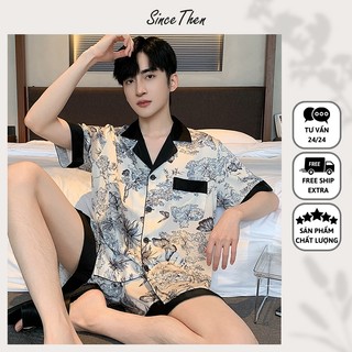 Bộ đồ ngủ nam giới, bộ đồ ngủ pijama nam ngắn tay mặc nhà - Since Then