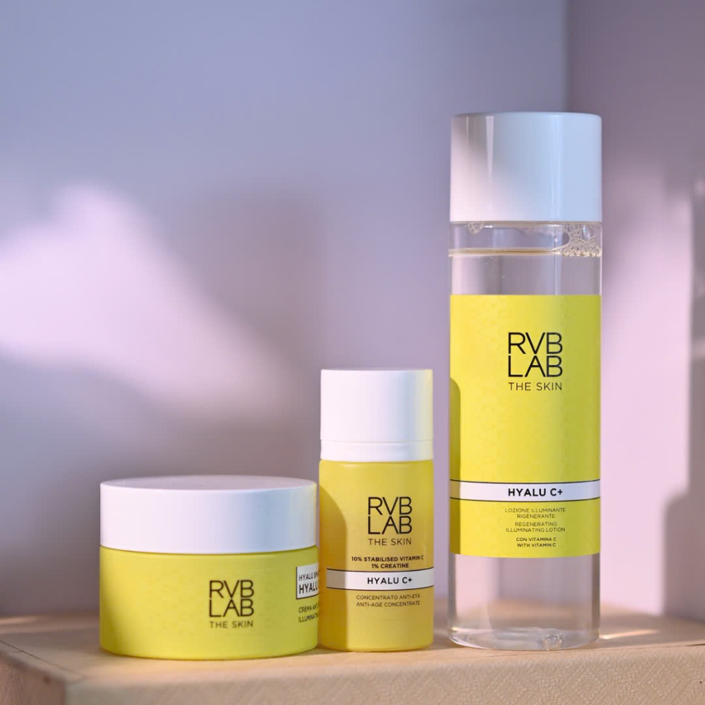 Combo Bộ 3 Món Trắng Da MESO - Sáng Da - Căng Bóng RVBLAB của Ý (Toner/ Serum/ Kem dưỡng)
