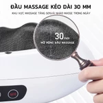 Máy Massage Bụng  Giúp Điều Hòa Hệ Tiêu Hóa, Kết Hợp Làm Nóng Hồng Ngoại Giảm Mỡ Bụng Xoa Bóp Cổ Vai Gáy（BH 2 năm） — ảnh 3