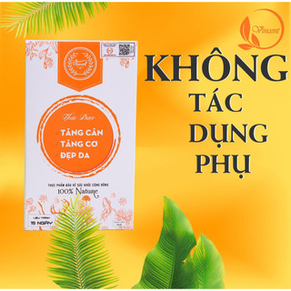 Viên Thảo Mộc Tăng Cân Vincent chính hãng viên uống thảo mộc tăng cân cho người gầy lâu năm