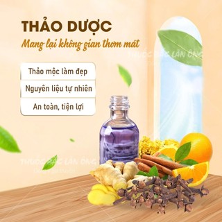 Bột tỏa hương cơ thể 100g mix bột huân thảo, cảo bản, bạch chỉ tạo hương thơm tự nhiên, khử mùi hôi