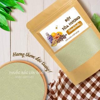 Bột tỏa hương cơ thể 100g mix bột huân thảo, cảo bản, bạch chỉ tạo hương thơm tự nhiên, khử mùi hôi