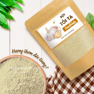 Bột tỏi ta nguyên chất 100g (Garlic powder, khử mùi tanh, ướp thịt cá thơm ngon)